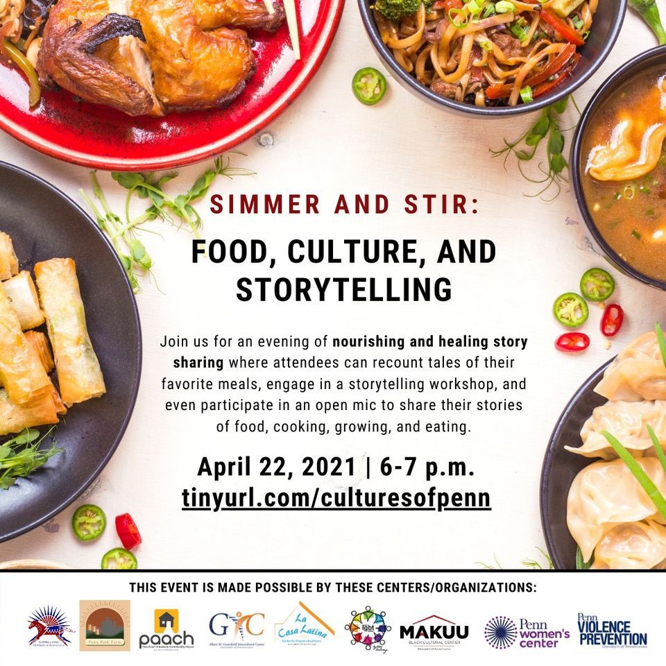 An image for Simmer and Stir: Food, Culture, and Storytelling