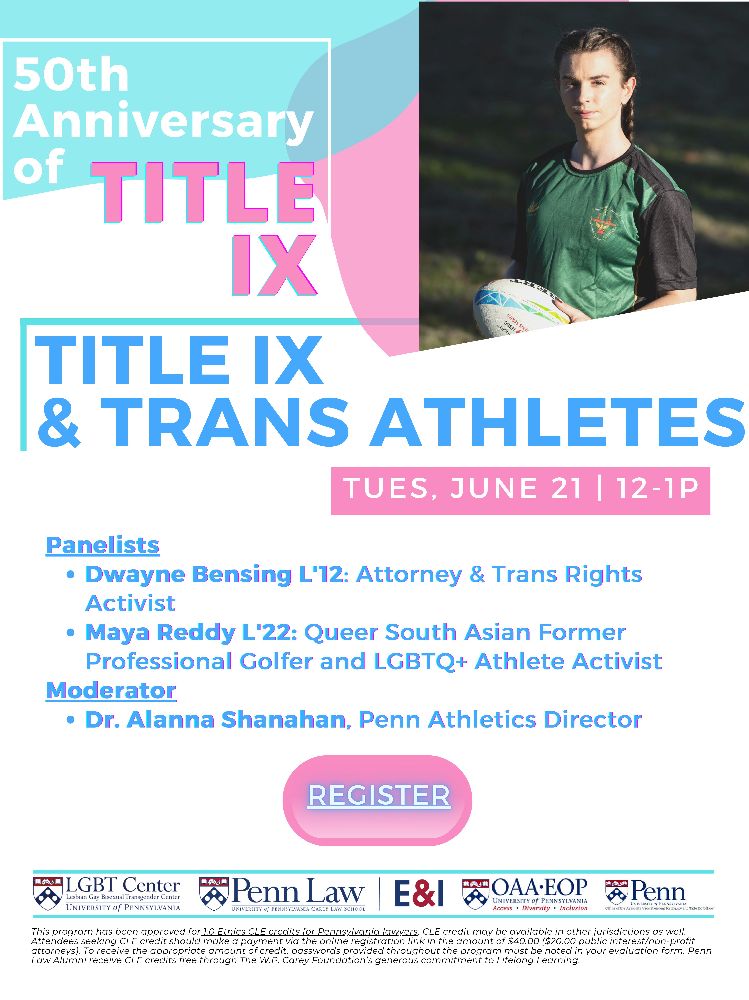 An image for Transgender Athletes in the Wake of Title IX Turning 50