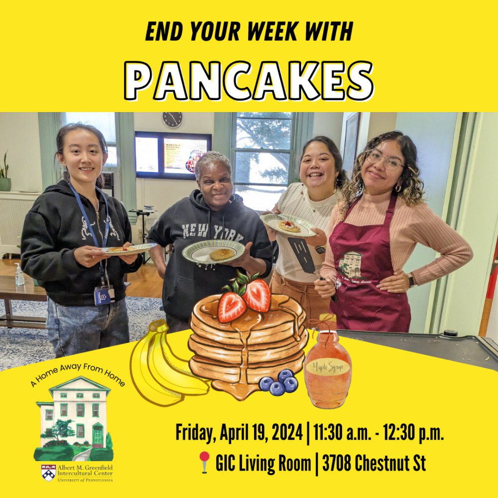 An image for Pancake Fridays at GIC (LAST ONE)