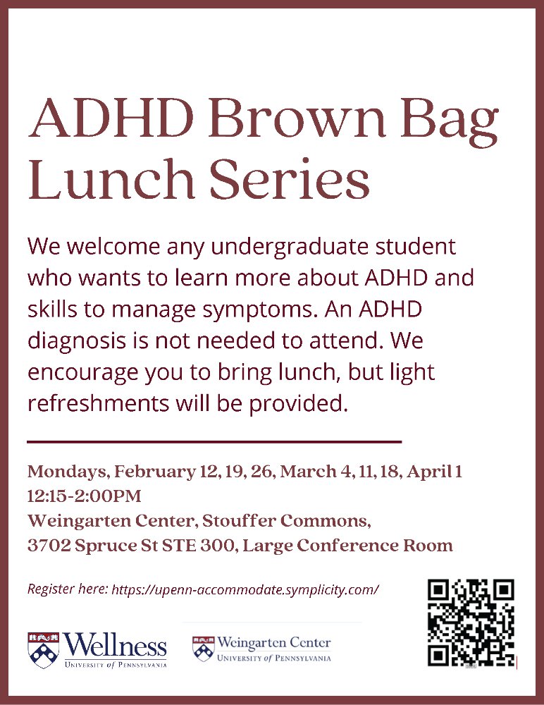 An image for ADHD Brown Bag Lunch Series: Adulting