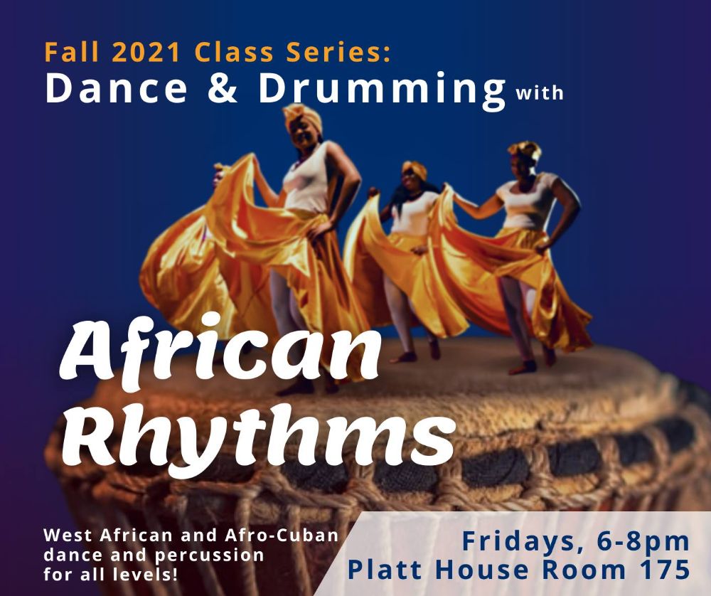 An image for Open Class Series: Dance & Drumming with African Rhythms