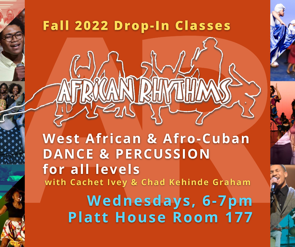 An image for FREE West African & Afro-Cuban Dance & Percussion with African Rhythms
