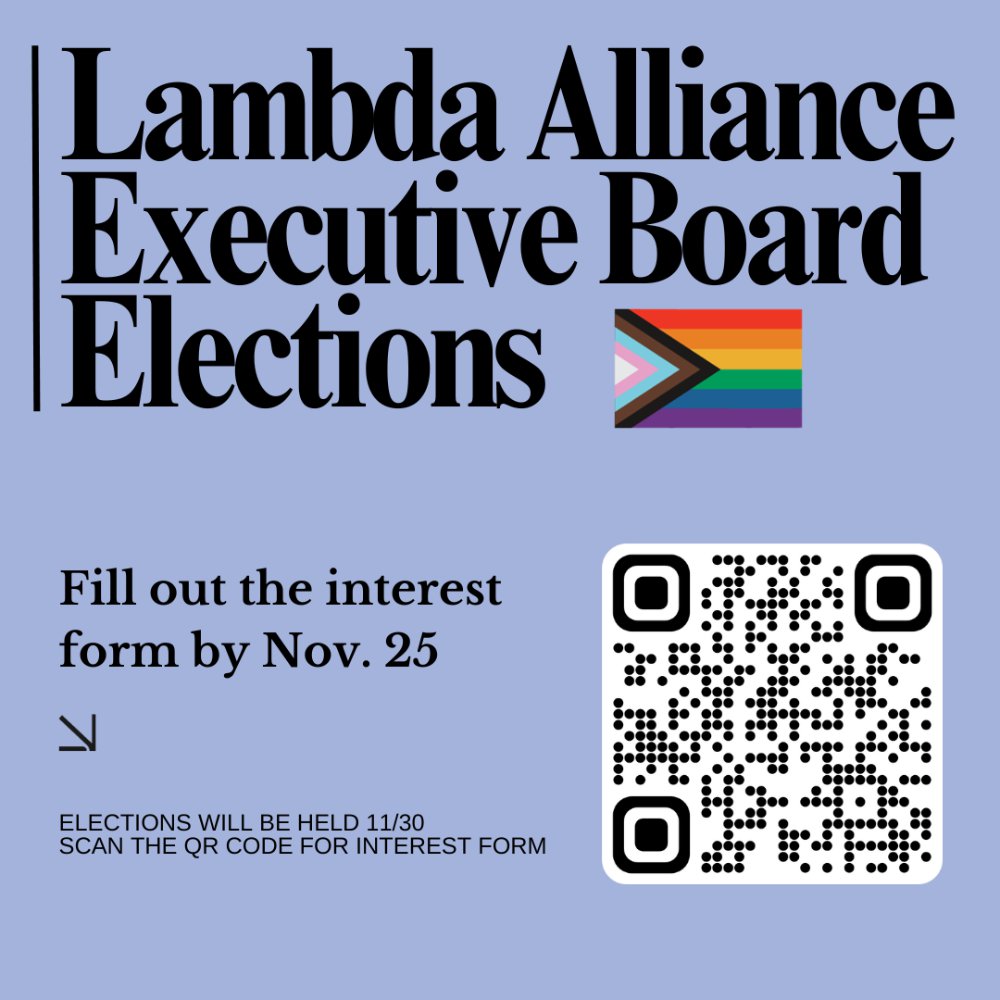 An image for Lambda Alliance Executive Board Elections