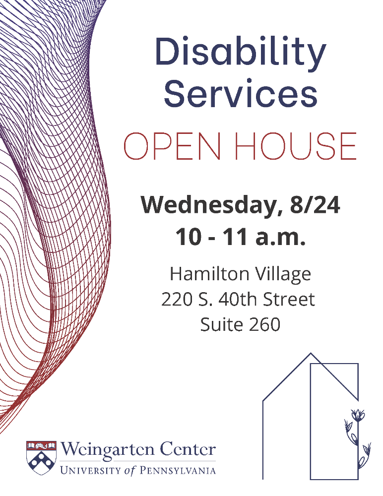 An image for Disability Services Open House