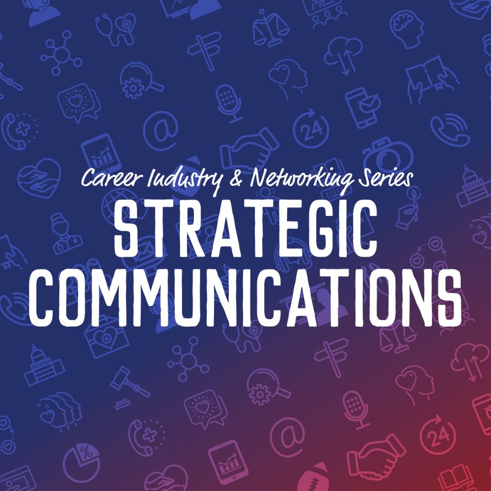 An image for Career Industry & Networking Series | Strategic Communications