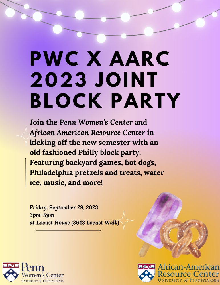 An image for PWC x AARC Joint Block Party!!
