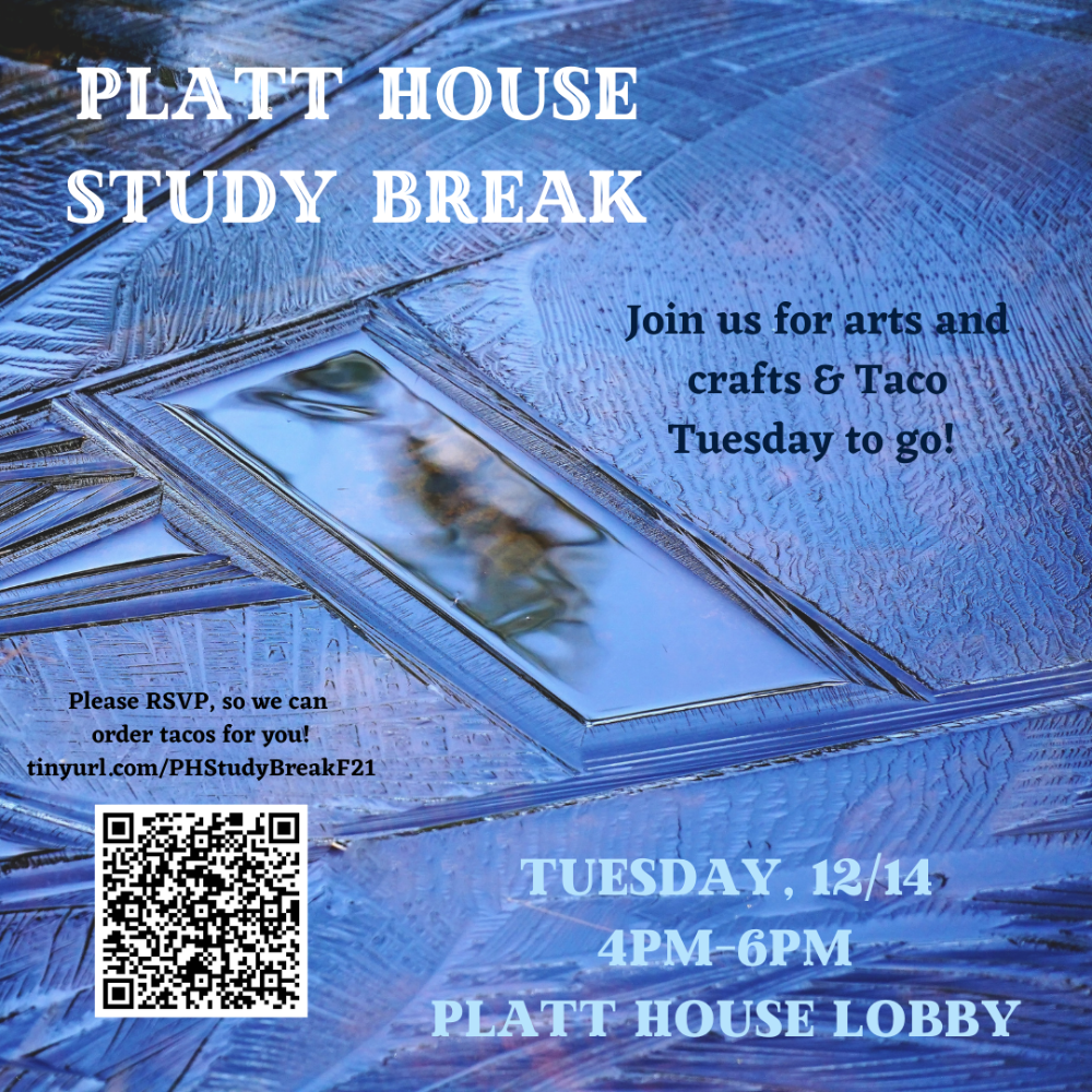 An image for Platt House Study Break