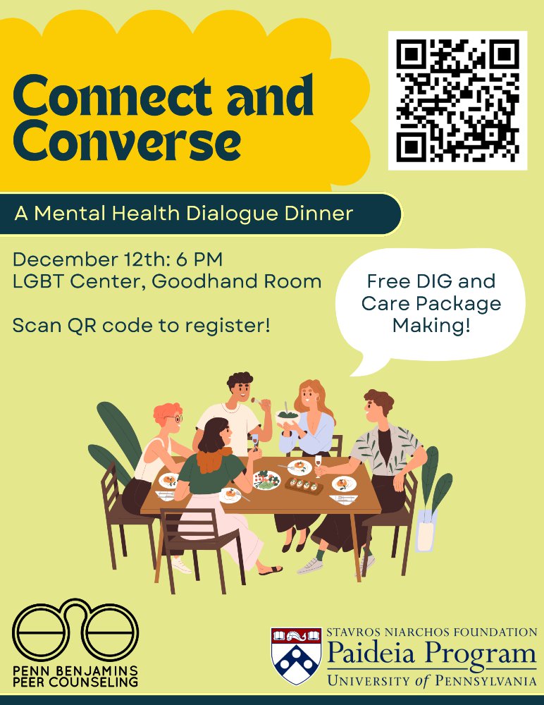 An image for Connect and Converse: A Mental Health Dialogue Dinner