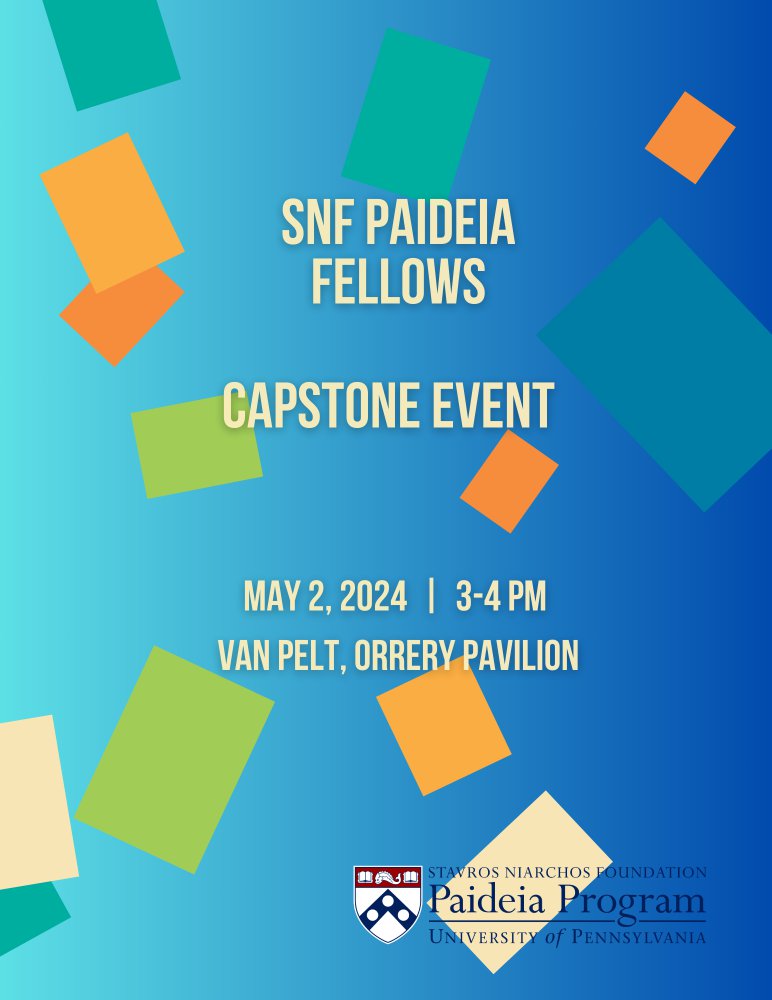 An image for SNF Paideia Captstone & Symposium