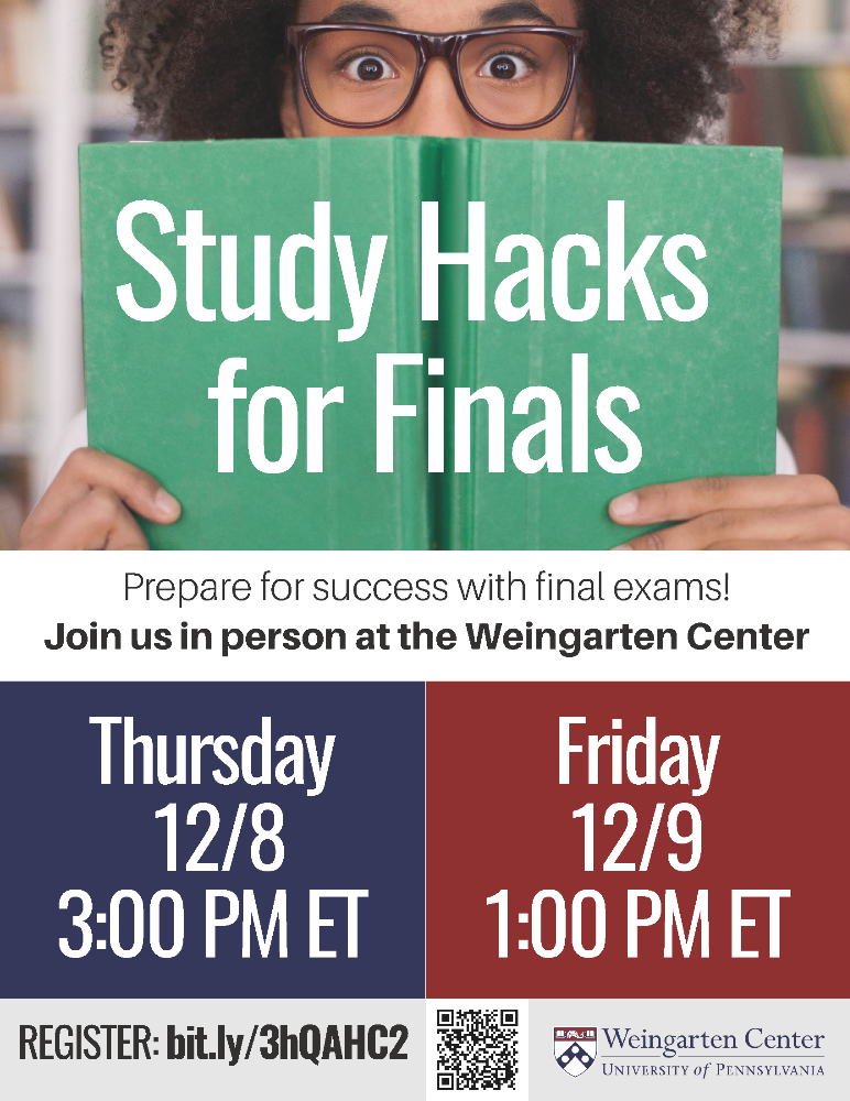 An image for Study Hacks for Finals