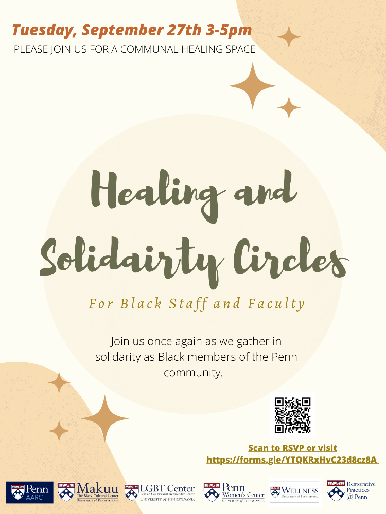 An image for Healing and Solidarity Circles