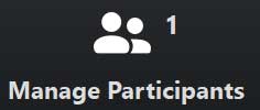 Manage Participant Icon
